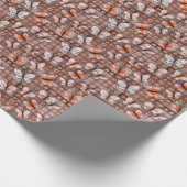 Boho Butterflies Boho Style Pattern Cadeaupapier (Hoek)