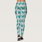 Boho Butterflies Boho Style Pattern Leggings (Achterkant)