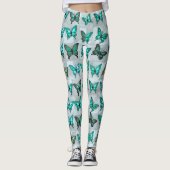 Boho Butterflies Boho Style Pattern Leggings (Voorkant)
