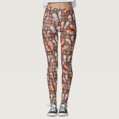 Boho Butterflies Boho Style Pattern Leggings (Voorkant)