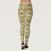Boho Butterflies Boho Style Pattern Leggings (Achterkant)