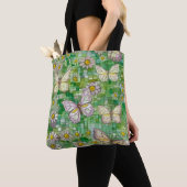 Boho Butterflies Boho Style Pattern Tote Bag (Dichtbij)