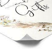 Boho Butterflies Books en Gifts Poster (Hoek)