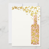 Boho Butterflies Pink 30th Birthday Kaart (Achterkant)