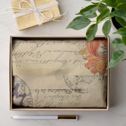 Boho Butterfly 18 lb — Ontkoppelde pagina Tissuepapier (Geschenk)