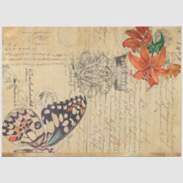 Boho Butterfly 18 lb — Ontkoppelde pagina Tissuepapier