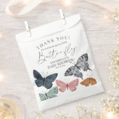 Boho Butterfly Baby shower Dessert Favor Bag Bedankzakje (Geknipt)