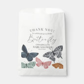 Boho Butterfly Baby shower Dessert Favor Bag Bedankzakje (Voorkant)