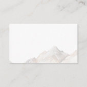 Boho Butterfly Baby shower Diaper Raffle Ticket Informatiekaartje (Achterkant)