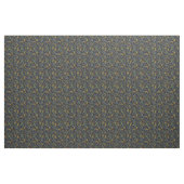 Boho Butterfly Blue Floral Pattern Stof (Fat Quarter)
