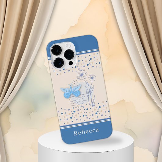 Boho Butterfly & Botanical iPhone Hoesje