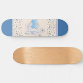 Boho Butterfly & Botanical Skateboard (Horizontaal)