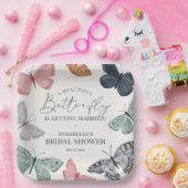 Boho Butterfly Bruidsfeest Tafelservies voor de Br Papieren Bordje (Feest)