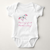 Boho Butterfly | Eerste Moederdag Baby Bodysuit (Voorkant)