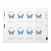 Boho Butterfly eigendom van  Etiket (Full Sheet)