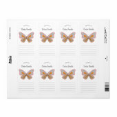Boho Butterfly eigendom van Etiket (Full Sheet)
