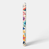 Boho Butterfly en Wildflower Garden Samsung Galaxy Hoesje (Linkerkant)