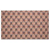 Boho Butterfly Goddess Retro Aarde Tonen Stof (Fat Quarter)