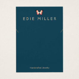 Boho Butterfly Ketting Bracelet Display Card Visitekaartje