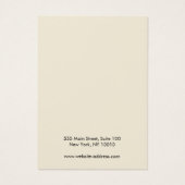 Boho Butterfly Ketting Bracelet Display Card Visitekaartje (Achterkant)