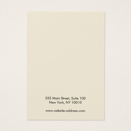 Boho Butterfly Ketting Bracelet Display Card Visitekaartje (Achterkant)