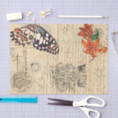 Boho Butterfly Linkerblad Tissuepapier (Craft)