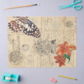 Boho Butterfly Linkerblad Tissuepapier (Craft)