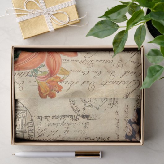 Boho Butterfly Linkerblad Tissuepapier (Geschenk)