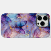  Boho Butterfly Marble iPhone Case-Mate iPhone Case (Achterkant (horizontaal))