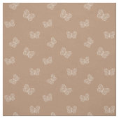 Boho Butterfly Modern Girly Spring Animal Brown Stof (Swatch)