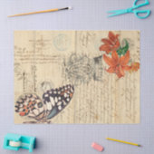 Boho Butterfly Right Decoupage Tissuepapier (Craft)