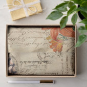 Boho Butterfly Right Decoupage Tissuepapier (Geschenk)