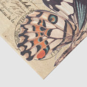 Boho Butterfly Right Decoupage Tissuepapier (Detail)