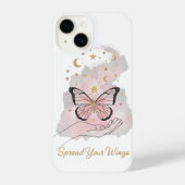 Boho Butterfly "Spread Your Wings" iPhone Case iPhone Hoesje (Achterkant)