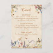 Boho Butterfly Tuin Behuizing Kaart (Voorkant)