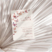 Boho Butterfly Vrijgezellenfeest Kaart