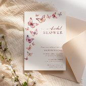 Boho Butterfly Vrijgezellenfeest Kaart