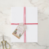 Boho Cactus Arch Desert Cowboy Baby shower Dank Cadeaulabel (Met Touw)