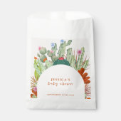 Boho Cactus Arch Desert Pampas Baby shower Bedankzakje (Voorkant)