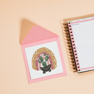 Boho Cactus regenboog: levendige woestijnvibes