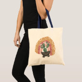 Boho Cactus regenboog: levendige woestijnvibes Tote Bag (Voorkant (product))