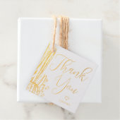 Boho Cactus Speciaal Gold Foil Hartelijk dank Labe Bedankjes Labels (Met doos)