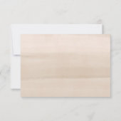 Boho Cactus Taco Over Liefde Baby shower RSVP-kaar Bedankkaart (Achterkant)