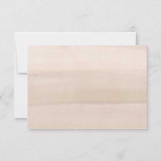 Boho Cactus Taco Over Liefde Baby shower RSVP-kaar Bedankkaart (Achterkant)