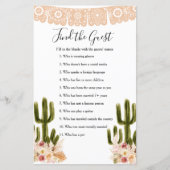 Boho Cactus Taco's over Love Zoek het gastspel (Voorkant)