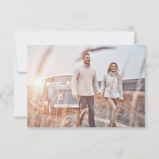 Boho cactus vetplanten bruiloft Save The Date Kaar Kaart (Achterkant)