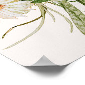 Boho Cactus Vrijgezellenfeest Welkomstteken Poster (Hoek)