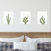 Boho Cactus zuidwestelijke kwekerij Muurkunst Sets (Slaapkamer)