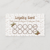 Boho Café Loyalty Card Stempel (Achterkant)