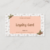 Boho Café Loyalty Card Stempel (Voorkant)